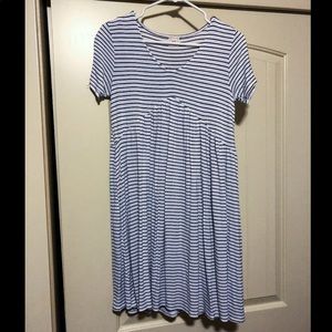 Striped dress size small gently used